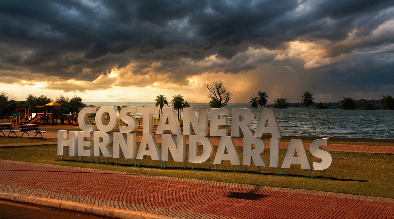 Vista de Hernandarias, Paraguai